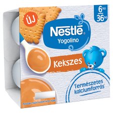 Nestlé Yogolino kekszes babapuding 6-36 hónapos korig 4 x 100 g (400 g)