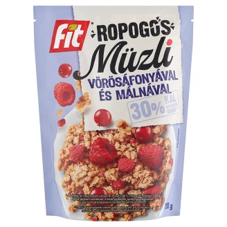 Fit Reggeli ropogós müzli vörösáfonyával és málnával 200 g