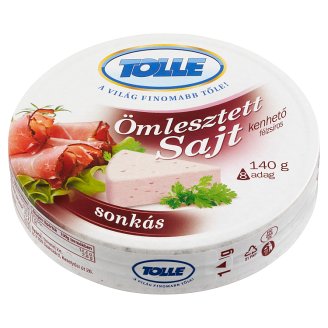 Tolle sonkás kenhető félzsíros ömlesztett sajt 140 g