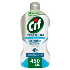 Cif Titanium higiénikus kézi mosogatószer 450 ml