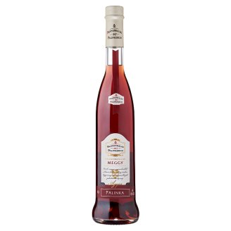 Pannonhalmi Pálinkárium Sour Cherry Palinka on Fruit Bed 40% 0,5 l