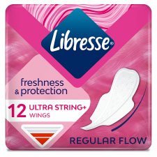 Libresse Ultra String+ szárnyas egészségügyi betét, tanga fehérneműhöz 12 db