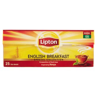 Lipton Special Collection Earl Grey Orange narancs és bergamot ízesítésű fekete tea 25 filter