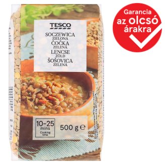 Tesco zöld étkezési lencse 500 g