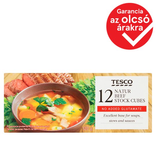 Tesco marhahúsleves-kocka 12 db 120 g