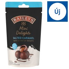 Baileys Salted Caramell alkoholos, karamellel töltött csokoládé 102 g