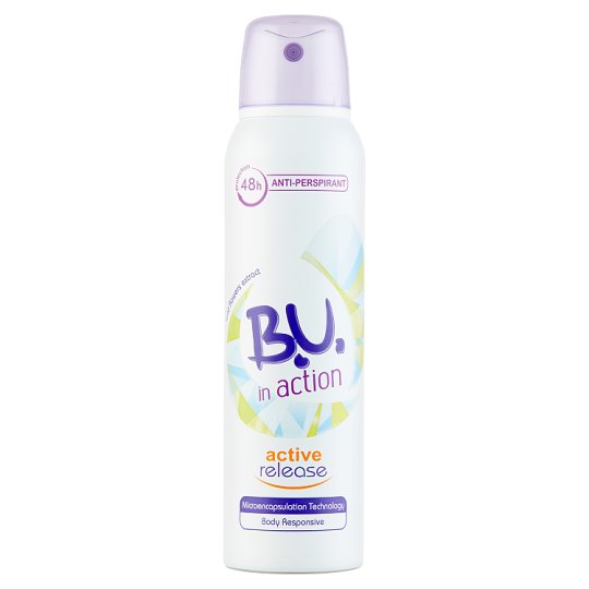 B.U. In Action Active Release izzadásgátló dezodor 150 ml