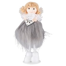 Jumi Standing Angel with Heart Christmas Decoration