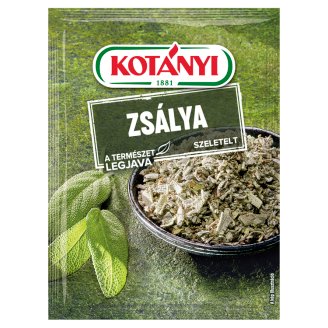 Kotányi szeletelt zsálya 8 g