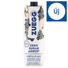 Zuegg Zero Fruit Based Drink with Apple and Blueberries 1000 ml 