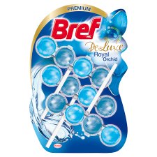image 1 of Bref Deluxe Royal Orchid Toilet Freshener 3 x 50 g