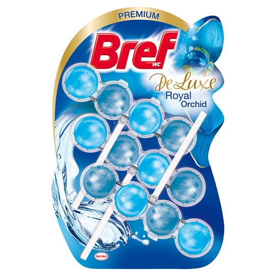 image 1 of Bref Deluxe Royal Orchid Toilet Freshener 3 x 50 g