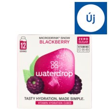 Waterdrop Microdrink Snow Champagne Cube Blueberry-Blackberry-Apple Flavoring 12 x 2,0 g (24,0 g)