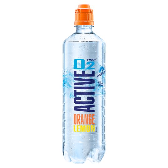 Active O2 narancs-citrom ízű, oxigénnel dúsított szénsavmentes energia-szegény üdítőital 750 ml