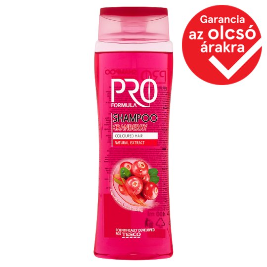 Tesco Pro Formula Cranberry sampon 400 ml