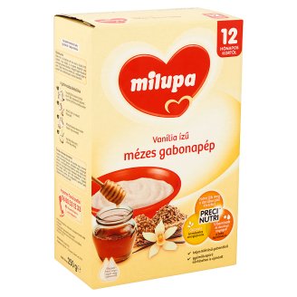 Milupa vanília ízű mézes gabonapép 12 hónapos kortól 250 g