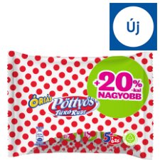 Pöttyös Óriás Túró Rudi natúr túródesszert kakaós étbevonattal 5 x 62 g (310 g)