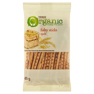 Tesco BIO sóspálcika tönkölybúzából 45 g