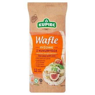 Kupiec gluténmentes puffasztott rizskeksz kukoricával 120 g