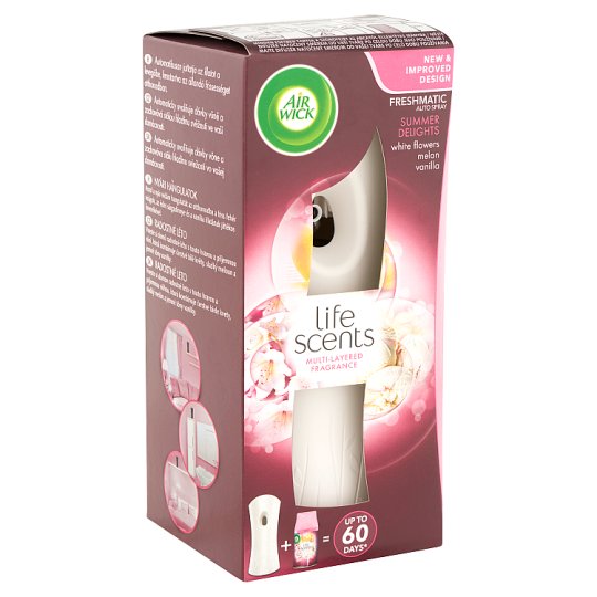 Air Wick Freshmatic Summer Delights Automatic Air Freshener Gadget and Refill 250 ml