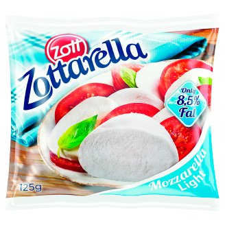 Zott Zottarella Light félzsíros, lágy mozzarella sajt 125 g