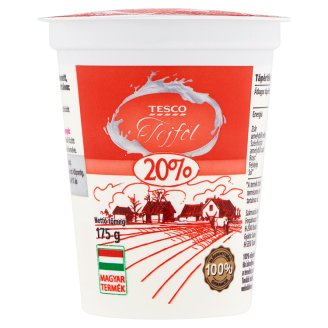 Tesco tejföl 20% 175 g