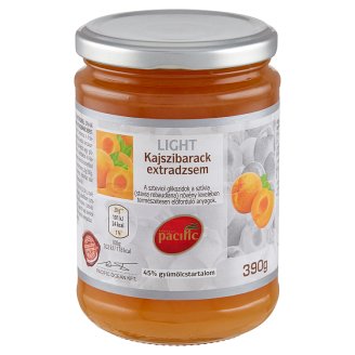 Pacific diabetikus kajszibarack extradzsem 390 g