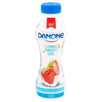 Danone zsírszegény, élőflórás, epres joghurtital 280 g