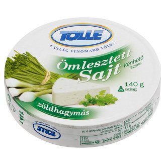 Tolle zöldhagymás kenhető félzsíros ömlesztett sajt 140 g