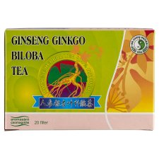 Dr. Chen Patika Ginseng Ginkgo Biloba Green Tea 20 Tea Bags 46 g 