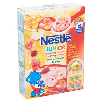 Nestlé Junior 5 gabonás piros gyümölcsös tejpép 12 hónapos kortól 250 g