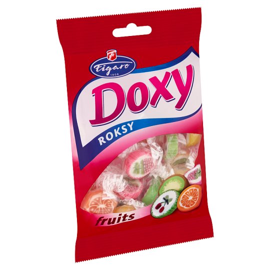 Figaro Doxy Roksy Fruits Mixed Fruit Flavoured Candies 90 g Tesco