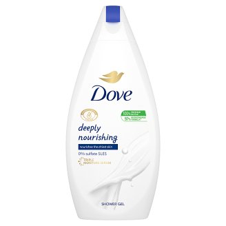 Dove Deeply Nourishing bőrtápláló krémtusfürdő 500 ml