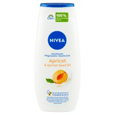 NIVEA Apricot & Apricot Seed Oil ápoló hatású krémtusfürdő 250 ml