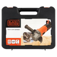 Black+Decker 900W 125mm Sarokcsiszoló kofferban, BEG220K-QS