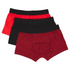 F&F Hipsters 3 pieces in a pack, L, Red and black - Tesco Online, Tesco ...