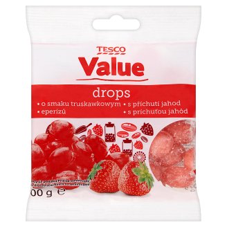 Tesco Value eperízű töltetlen keménycukorka 100 g