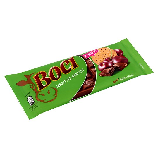 Boci meggyes-kekszes tejcsokoládé 90 g