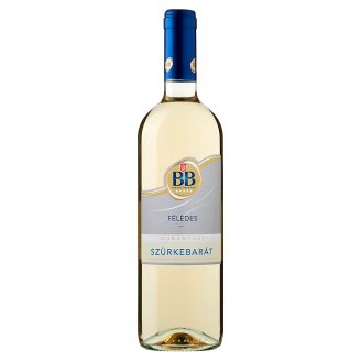 BB Dunántúli Szürkebarát félédes fehérbor 12,5% 0,75 l