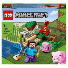 LEGO® Minecraft® 21177 A Creeper™ rajtaütés