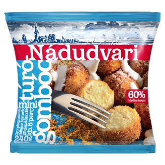 Nádudvari gyorsfagyasztott mini túrógombóc 240 g