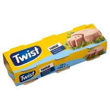 Twist Tuna in Unflavored Brine 3 x 80 g (240 g)