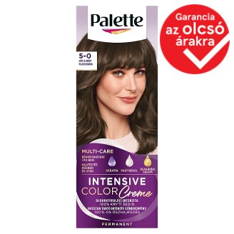 Schwarzkopf Palette Intensive Color Creme intenzív krémhajfesték 5-0 világosbarna (N4)