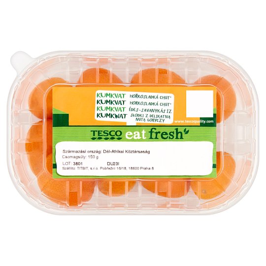 Tesco kumkvat 150 g