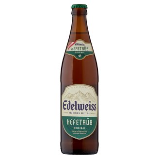 Edelweiss szűretlen világos búzasör 5,3% 0,5 l