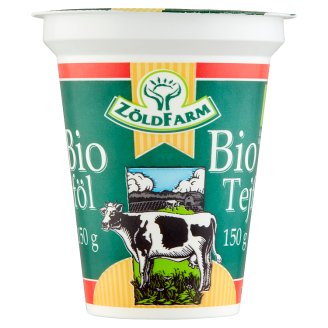 Zöldfarm BIO homogénezett tejföl 20% 150 g