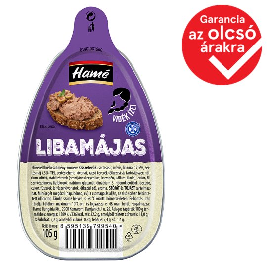 Hamé libamájas 105 g