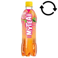 Rauch MyTea Peach Ice Tea Peach Soft Drink Made from Black Tea 0,5 l