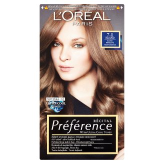 L'Oréal Paris Préférence 7.1 Hamvasszőke tartós hajfesték