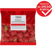 Tesco Quick-Frozen Whole Strawberries 450 g